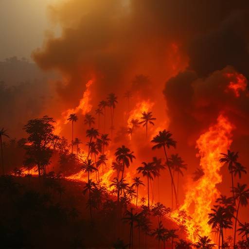 Incendi devastano la foresta amazzonica